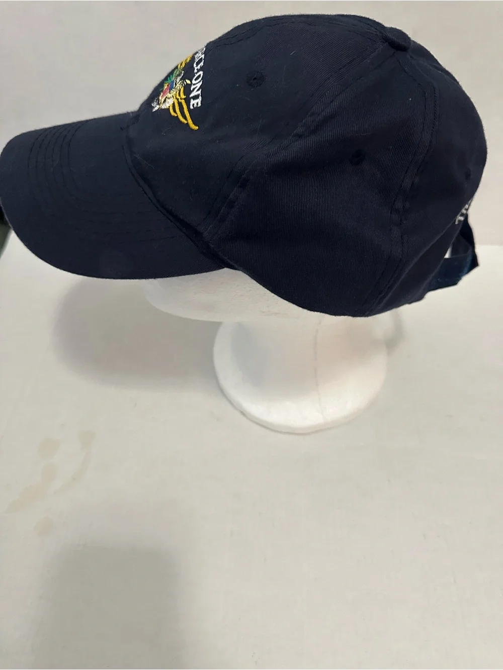 Air Force One Presidential Library Navy Blue Embroidered Adjustable Baseball Cap